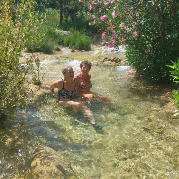 Sabine Tscharntke, Yoga macht glücklich, Mutti und Sabine Cortes