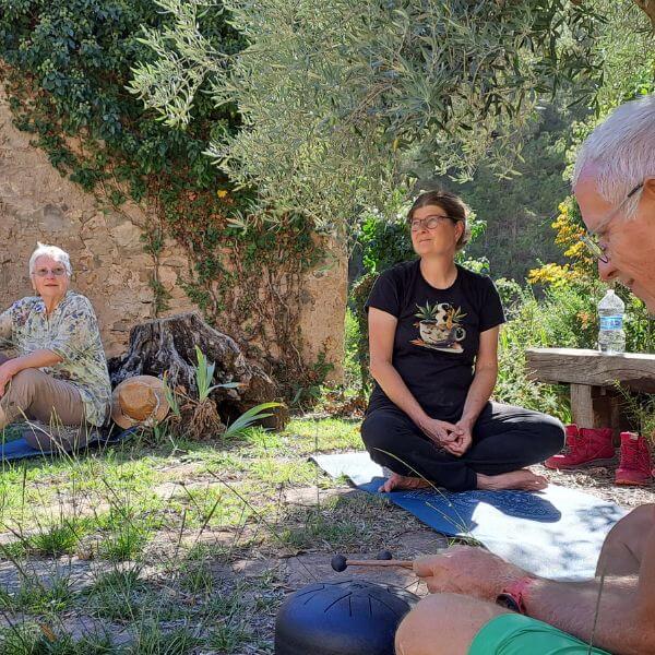 Sabine Tscharntke Yoga macht gluecklich, Fotos Retreat
