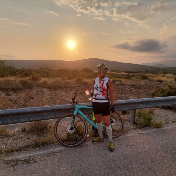 Sabine Tscharntke, Yoga macht gluecklich, Radtour
