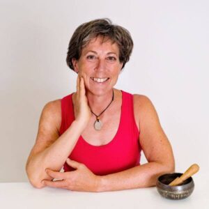 Sabine Schreibtisch, Klangschale